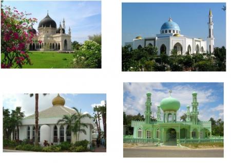 4 belles Mosquées
