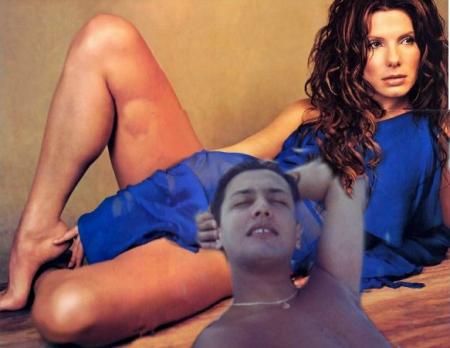 Sandra Bulock et Redouane